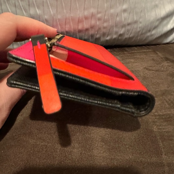 Kate Spade Red, Pink, and White Women's Bifold Wallet - Picture 4 of 6